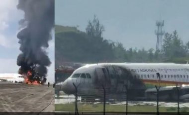 Avioni merr flakë sapo del nga pista, 40 pasagjerë pësojnë lëndime