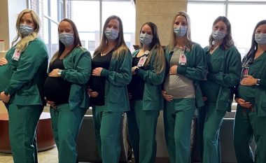 11 profesioniste mjekësore të një spitali mbesin shtatzënë në njëjtën kohë