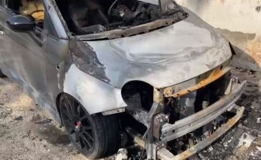 Digjen dy makina në Vlorë dhe mjeti i një efektivi policie në Shkodër
