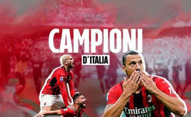 Milani shpallet kampion pas 11 vitesh pritje, parakalon rivalët e Interit (VIDEO)