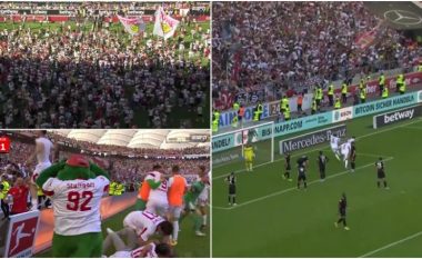 Futbolli është emocionues, Stuttgart shënon dhe siguron mbijetesën në minutën e fundit (VIDEO)
