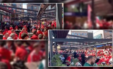 Nuk arritën të siguronin një biletë për finalen, tifozët e Liverpool “pushtojnë” sheshin (VIDEO)
