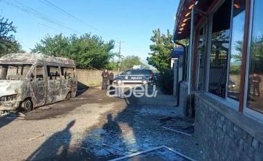 I vihet tritoli lokalit të policit në Shkodër, i djegin dhe furgonin