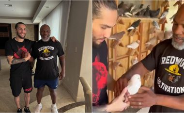Mike Tyson takohet me nipin e Muhammad Ali dhe legjenda e boksit i mëson një “sekret” (VIDEO)