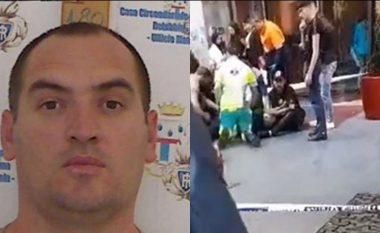 6 plumba në shpinë dhe në të pasme, momenti kur Erion Hasanbelliu rrethohet nga mjekët pas atentatit mes Brukselit (VIDEO)
