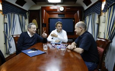 Vizita e Macron, Scholz dhe Draghi-t, në Kiev alarm për sulme