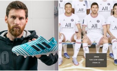Messi ka një kontratë të përjetshme me Adidas, por në PSG, ai reklamon Nike, dhe te Barcelona ai madje luajti me këpucët e tyre. Pse kështu?