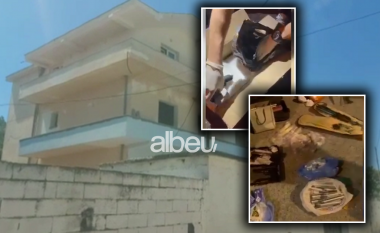 Depoja e armëve në Yzberisht, dalin pamjet e operacionit në vilën e 3-katëshe (VIDEO)