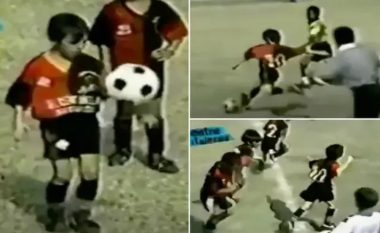 Në moshën 7-vjeçare, Messi mundi i vetëm skuadra të tëra, videot arkivore e vërtetojnë këtë