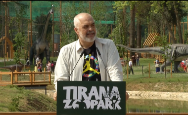 Inaugurohet kopshti Zoologjik në Tiranë, Rama: Hapësirë argëtimi dhe edukimi (VIDEO)