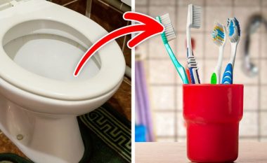 Nga furça e dhëmbëve te peshqirët e parfumet, këto janë gjërat që nuk duhet t’i mbani kurrë në banjë në banjën tuaj