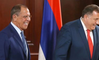Dodik takohet me Lavrovin në Rusi