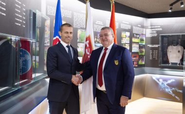 Presidenti i UEFA-s letër në drejtim të Dukës: Organizim i përsosur, kjo ishte prova e fundit për Tiranën