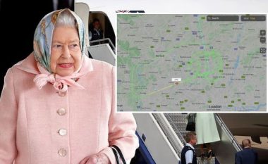 “Ngrihet alarmi” në Angli, 15 minutat e tmerrit për Mbretëreshën, avioni mbetet në ajër