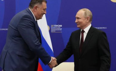 U shpall “non grata” nga SHBA, Dodik takohet me Putinin në Shën Petersburg