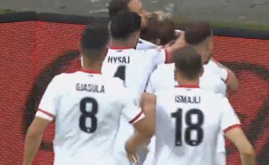 Mbyllet pjesa e parë në Reykjavik, “shqiponjat fluturojnë” me një gol të Seferit (VIDEO)