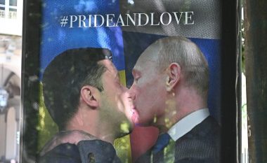 Puthja e paqes apo e vdekjes? Posteri i Zelensky-Putin bëhet lajm në rrjet (FOTO LAJM)
