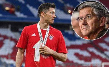 Presidenti i Bayernit: Jam i sigurt që Lewandowski do të luajë për ne sezonin e ardhshëm
