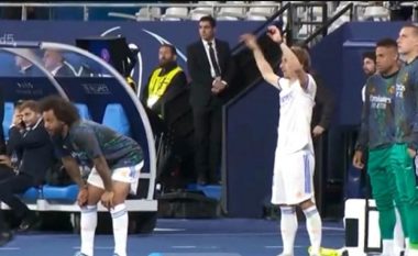 Ankthi i Marcelos dhe Modric në finalen ndaj Liverpool (VIDEO)