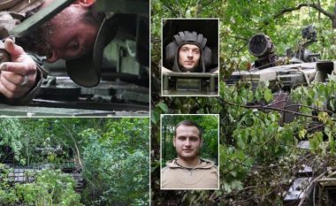 Fshihen nën pemë dhe mbrohen nga nëna natyrë, njësia e fshehtë ukrainase që ka për detyrë marrjen e mjeteve të blinduara ruse (VIDEO)