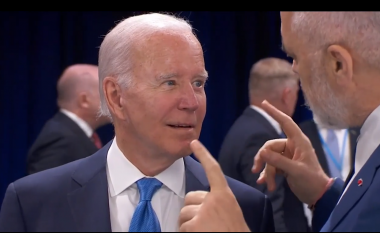 Duke i “rrahur shpatullat” Biden-it,  Rama ndan pamjet nga Samiti i NATO-s në Madrid (VIDEO)