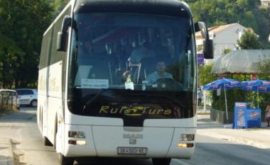 Shtrenjtohen biletat e autobusëve në Maqedoninë e Veriut