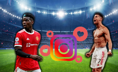 Futbollistët më të ndjekur në Instagram: Pogba në Top 10, CR7 i pari