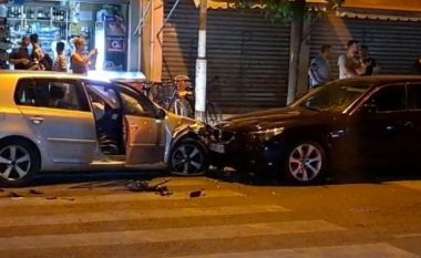 Aksident i trefishtë në Shkodër, tre të lënduar