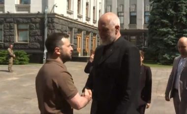 Rama takon Zelenskyn, dalin pamjet nga takimi në Kiev (VIDEO)