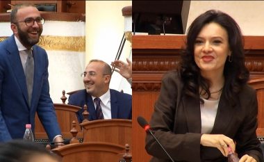 “Plasin” të qeshurat në parlament, Spiropali “mbytet” me ujë, i përgjigjet Berishës: Të zë mallkimi i atij