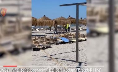 E kishte bërë të vetën zonën e plazhit në Durrës, 53-vjeçarit i sekuestrohen 20 shezlonge
