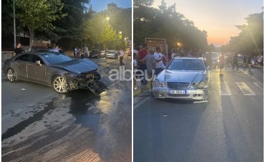 Makinat me shpejtësi skëterrë në Berat, përplasen kokë më kokë, lëndohen drejtuesit