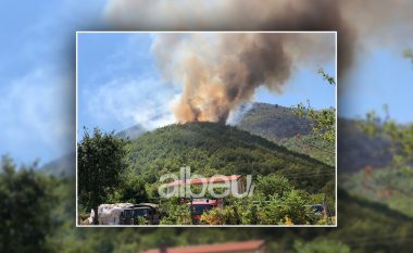 Përkeqësohet situata në Bërzanë, zjarri u afrohet banesave