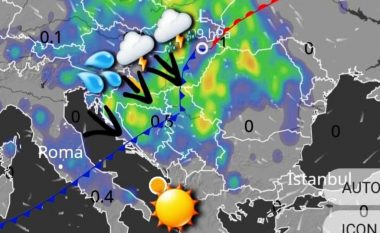 Rrufe dhe breshër, “trazohet” moti: A do të prekë Shqipërinë cikloni që pritet të godasë Ballkanin