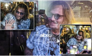Johnny Depp emocionon fansat, shfaqet me pamje të re nga koncerti në Zvicër