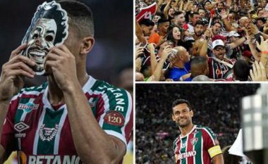 Ish-futbollisti i Brazilit i jep lamtumirë futbollit, momenti kur përshëndet 63 mijë tifozë në “Maracana” (VIDEO)