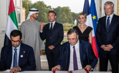Nënshkruhet marrëveshja, Franca do importojë gaz nga Emiratet e Bashkuara Arabe
