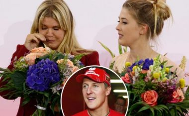 Gruaja e Michael Schumacher shpërtheu në lot ndërsa legjenda e Formula 1 u nderua me një çmim në një ceremoni emocionale