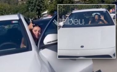 Albeu: “E kam babin prokuror”, policia vihet në lëvizje pasi e reja shqiptare shau dhe kërcënoi kalimtaren në vijat e bardha