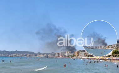 Bie zjarr në një restorant në bregdetin e Durrësit