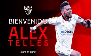 ZYRTARE/ Alex Telles kalon te Sevilla në formë huazimi