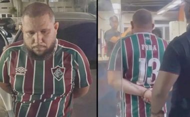 Po shihte ndeshje futbolli në stadiumin e “Maracana-s”, momenti kur policia arreston bosin e drogës (VIDEO)