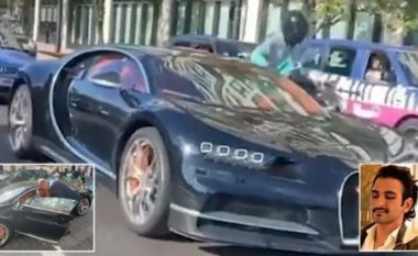 Grabitësit thyejnë xhamin e Bugatti Chiron në Londër, momenti kur vjedhin orën e milionerit nga Kuvajti (VIDEO)