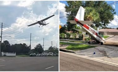 E FRIKSHME/ Momenti kur rrëzohet avioni në Florida