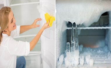 Si të pastroni akullin nga frigoriferi brenda pak minutash