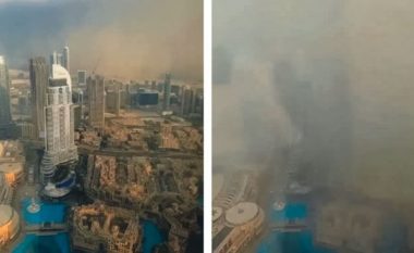 Stuhi rëre në Dubai, momenti kur qyteti “zhduket” nën pluhur (VIDEO)
