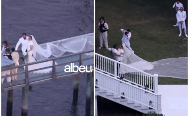Dasma e dytë e Jennifer Lopez dhe Ben Affleck, fustani madhështor që veshi artistja
