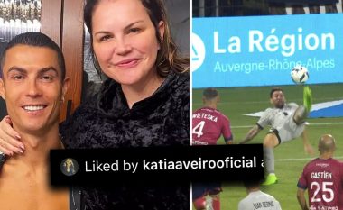 Nuk i rezistoi dot: Reagimi i motrës së Cristiano-s ndaj golit të Leo Messit