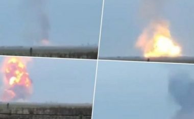 Shpërthime të fuqishme në Krime, momenti kur ukrainasit fillojnë kundërsulmet ndaj rusëve (VIDEO)