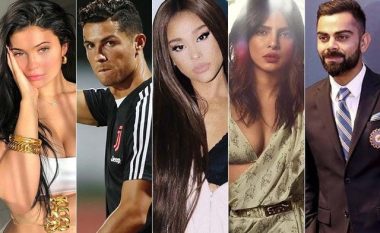 Nga Ronaldo deri tek motrat Kardashian, kush fiton më shumë para nga Instagrami